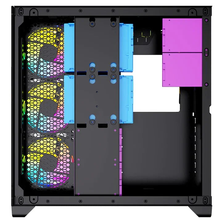 Twisted Minds Bullet-07 Mid Tower Gaming Case - Black - Tashqila Twisted Minds Bullet-07 Mid Tower Gaming Case - Black - Tashqila